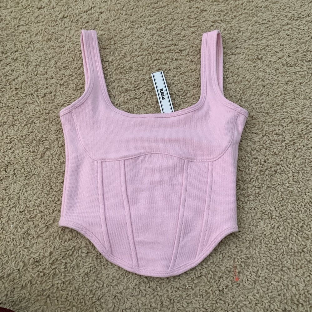 VS Pink Corset NWT